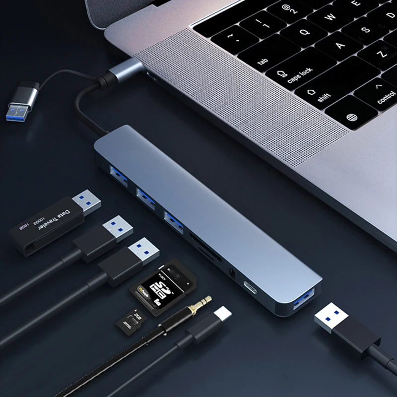 Adaptador USB Pro 8 em 2